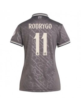 Real Madrid Rodrygo Goes #11 Ausweichtrikot für Frauen 2024-25 Kurzarm